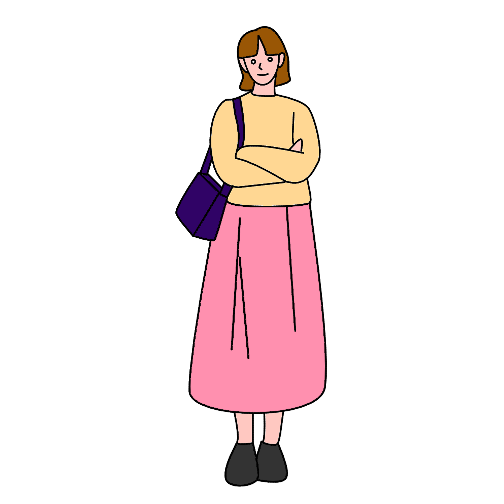 Drawing: Standing Gir